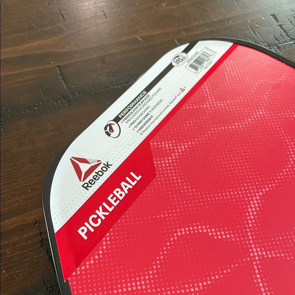 Two Reebok Red Pickleball Paddles - Picture 4 of 7